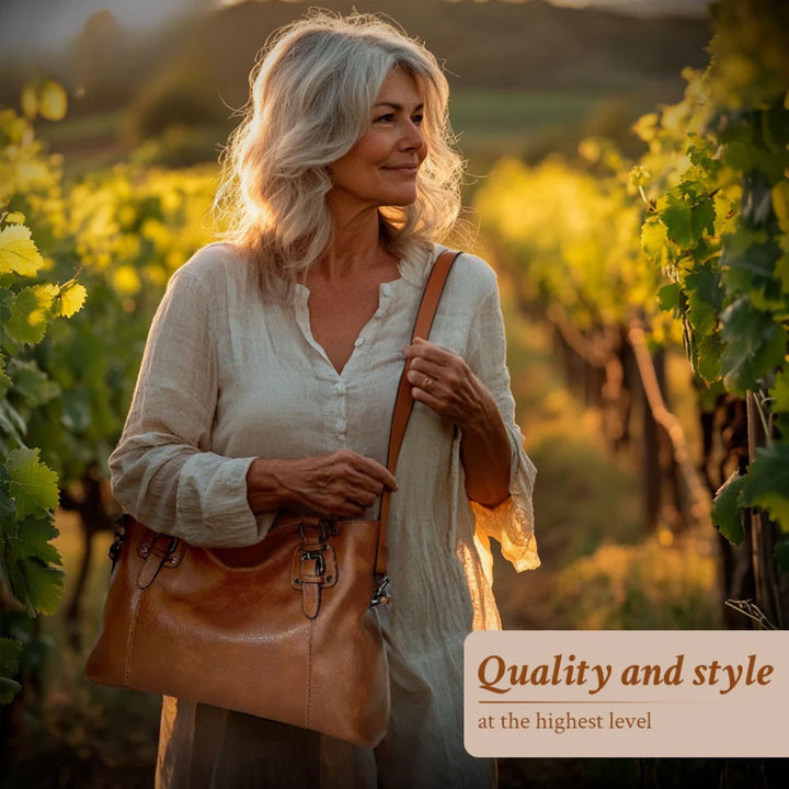 Soft Leather Tote Bag