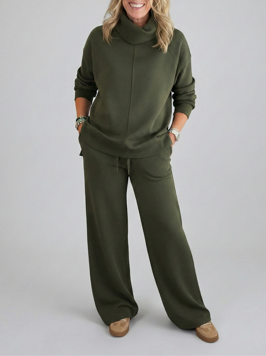 Soft Knit Two-Piece Set