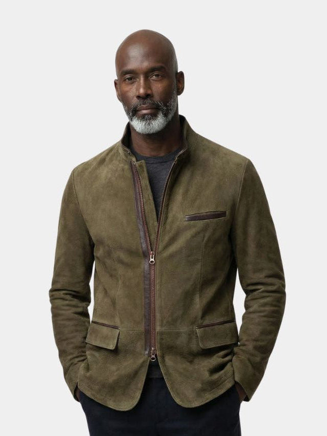 Suede Field Jacket
