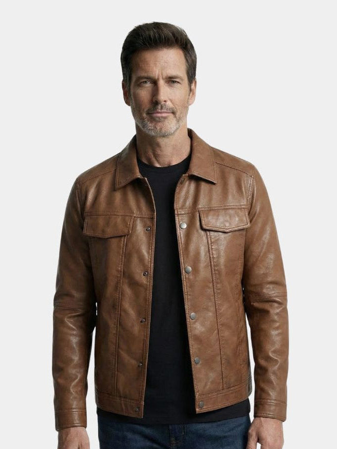 Bronze Leather Jacket