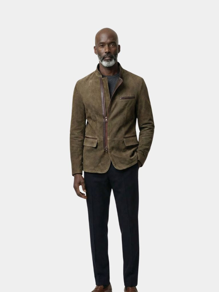 Suede Field Jacket