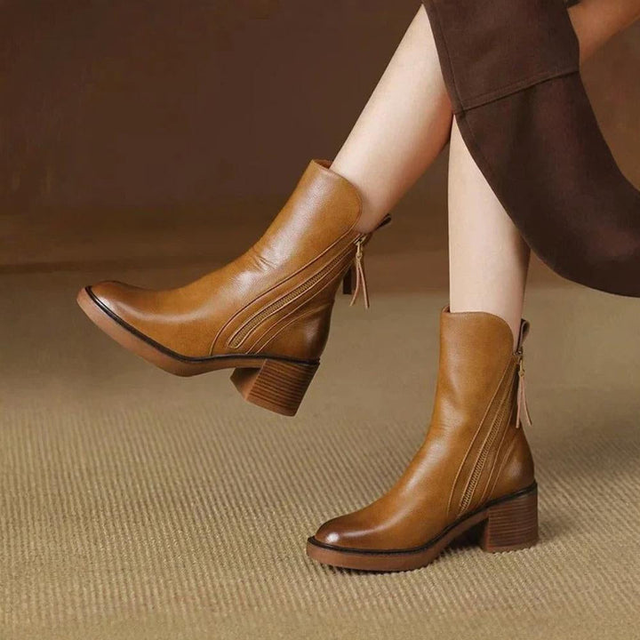 Leather Ankle Boots