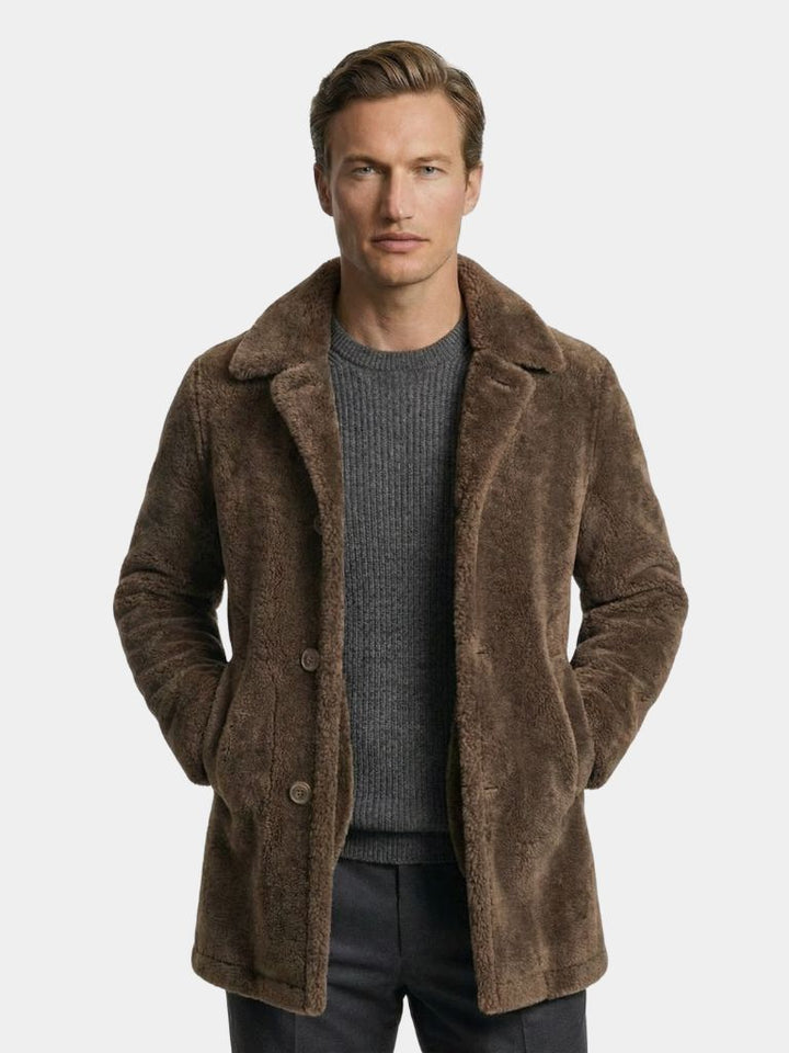 Reversible Double-Breasted Coat