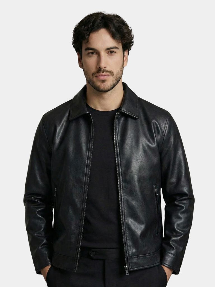 Leather-Look Jacket