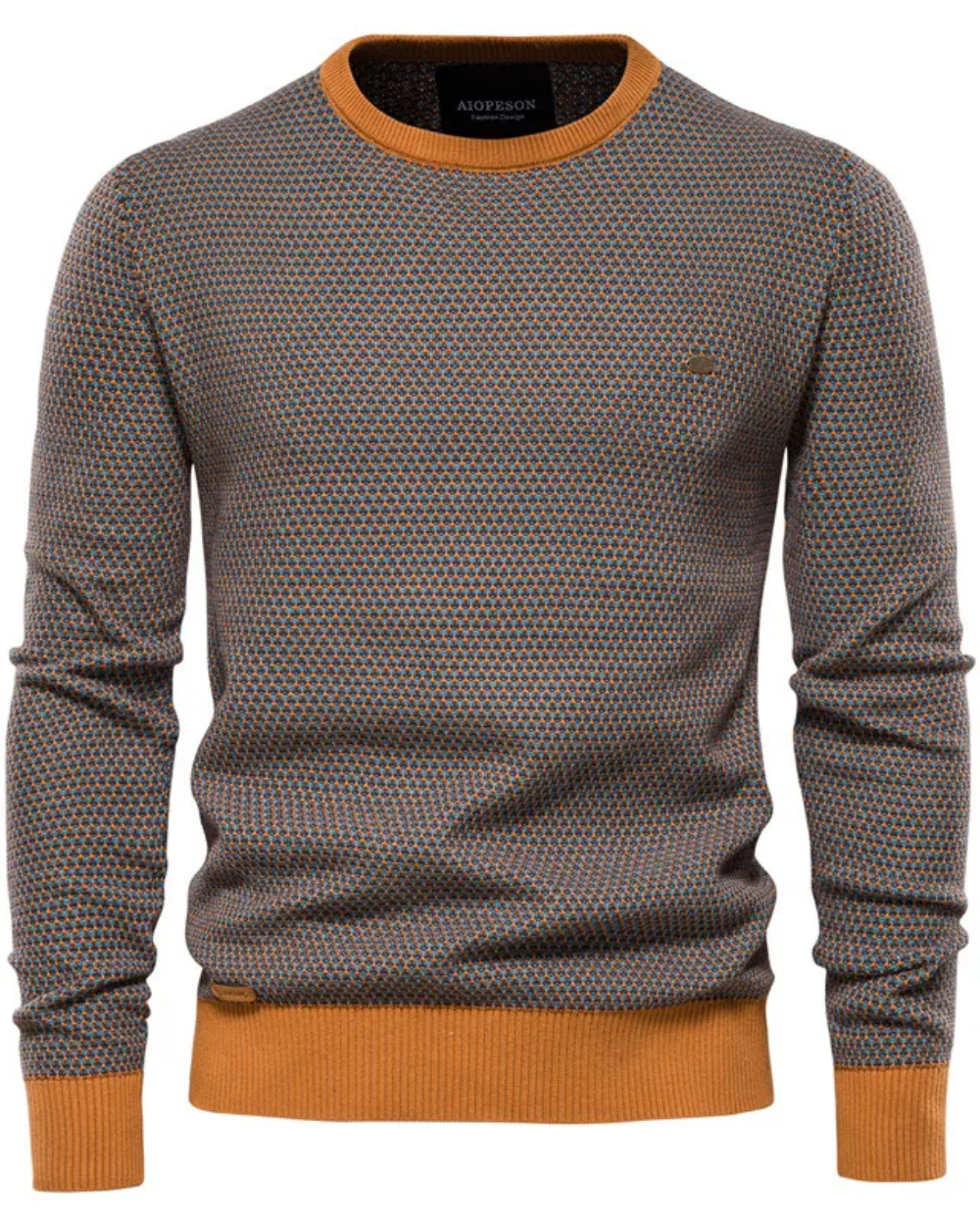 Men's Chequered Jumper