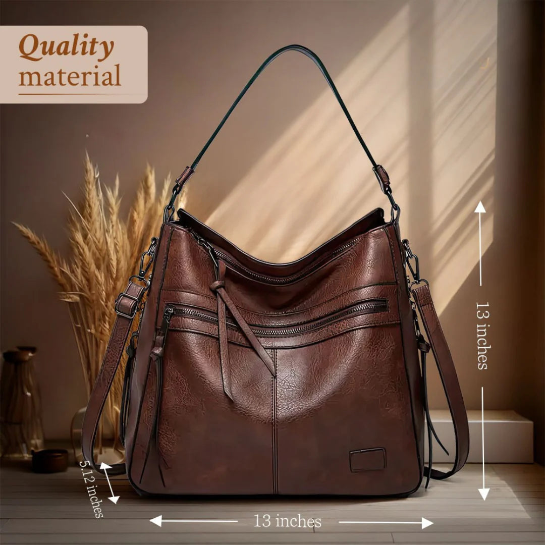 Soft Leather Hobo Bag