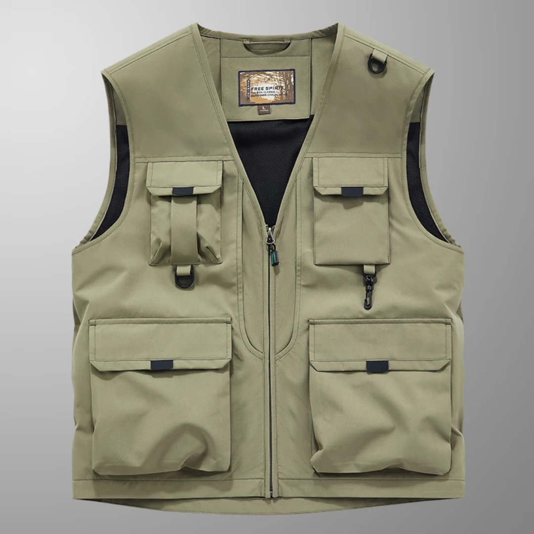Multi-Pocket Cargo Vest