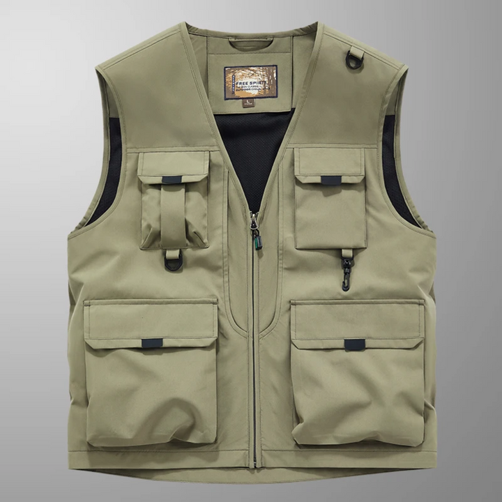 Multi-Pocket Cargo Vest