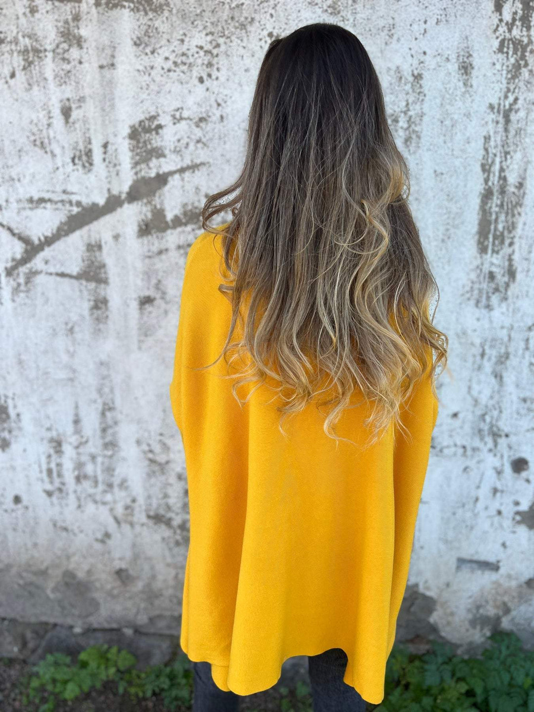 Nathalie | Pull poncho cachemire col V (kopie)
