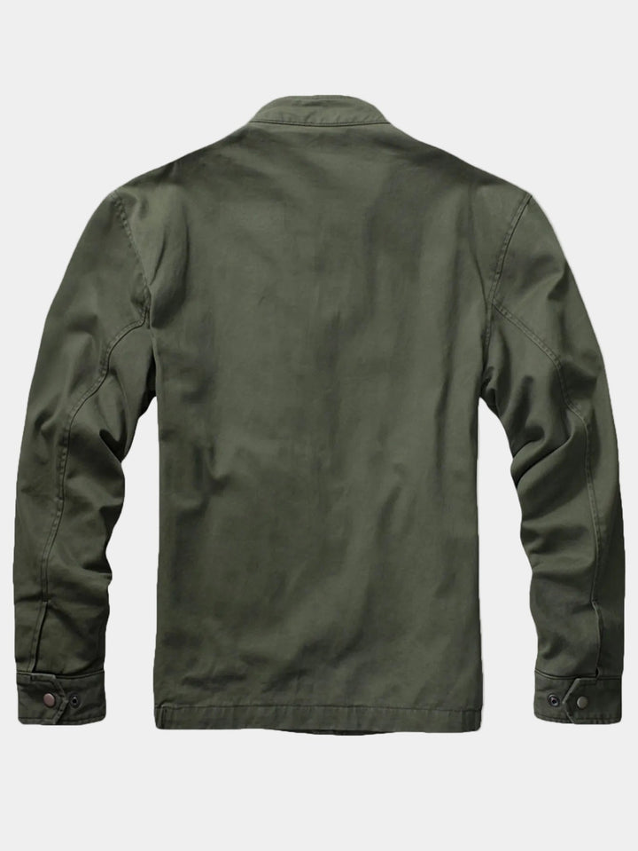 Vintage Cotton Zip Jacket