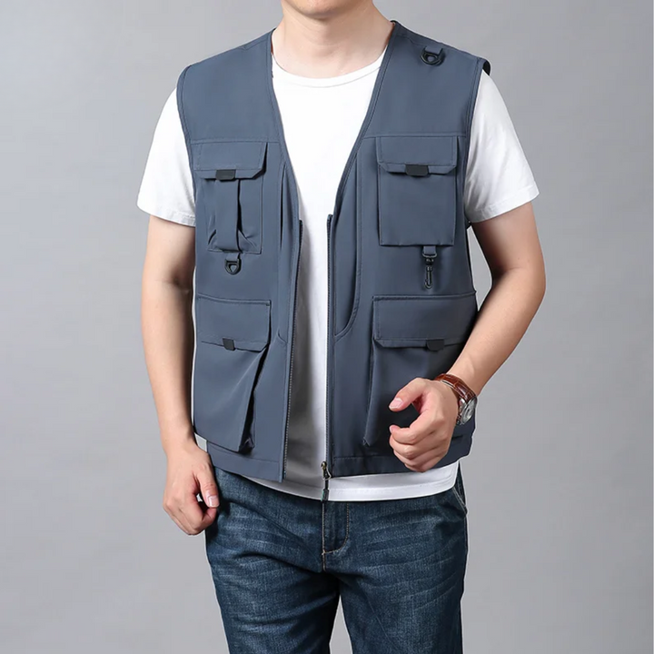 Multi-Pocket Cargo Vest