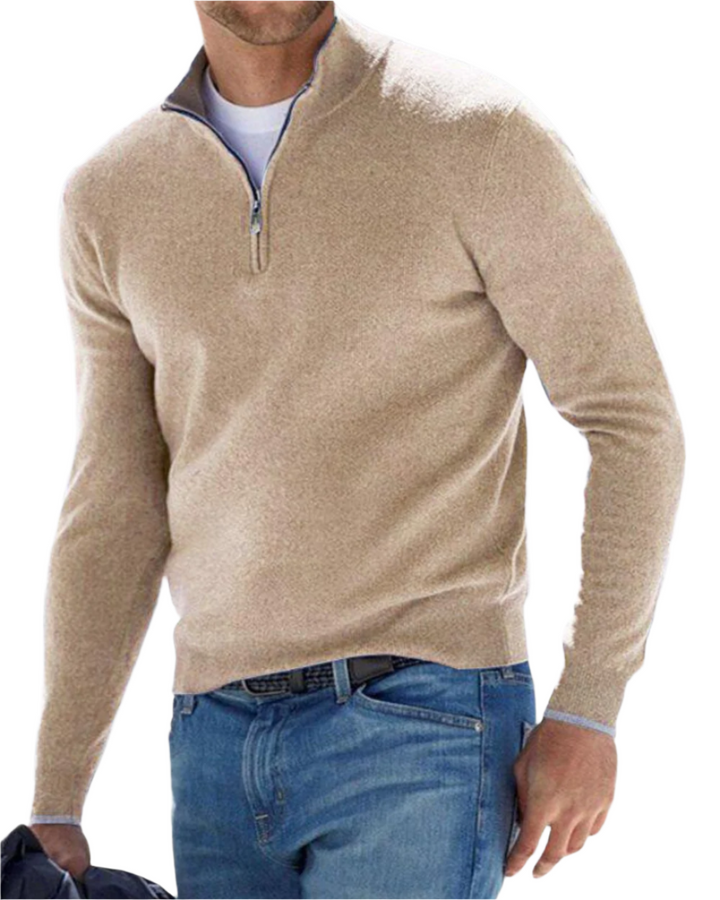 Elegant Zip Jumper