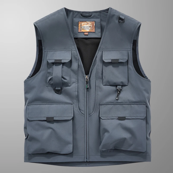 Multi-Pocket Cargo Vest
