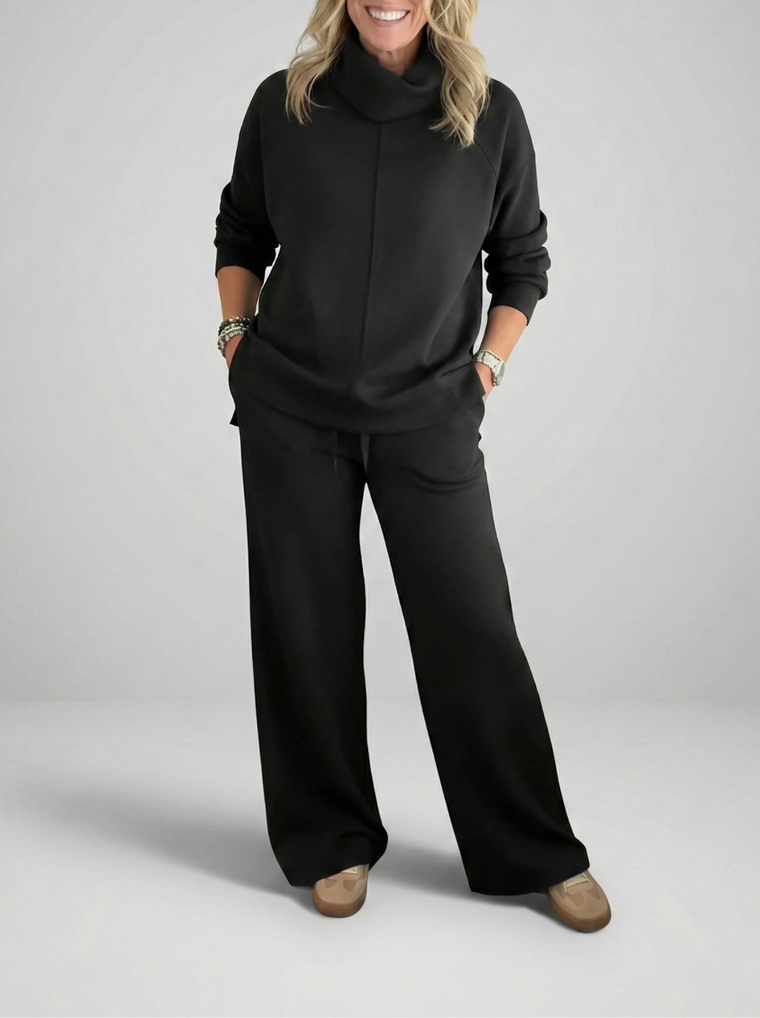 Soft Knit Two-Piece Set