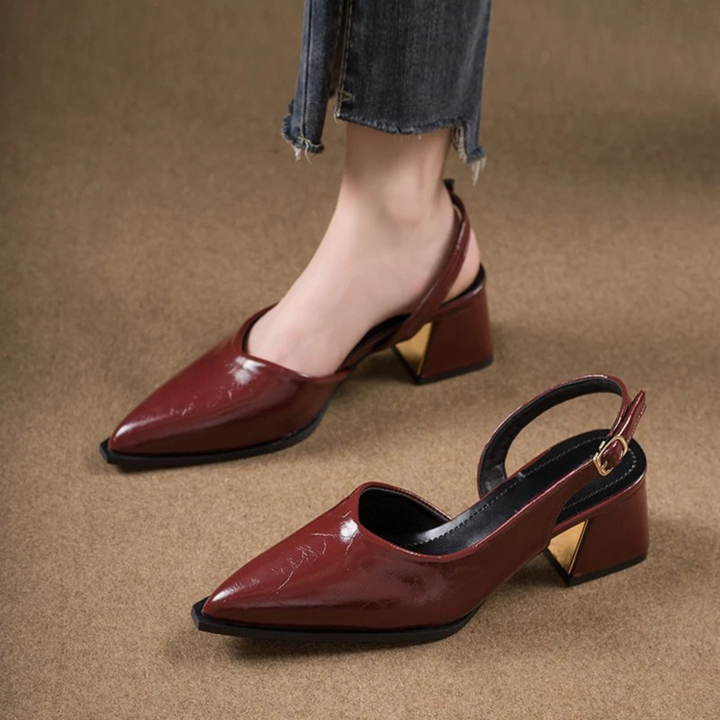 Comfort Leather Heels