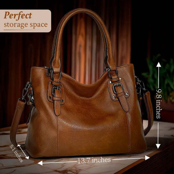 Soft Leather Tote Bag