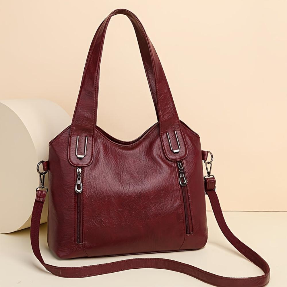Soft Leather Shoulder Bag