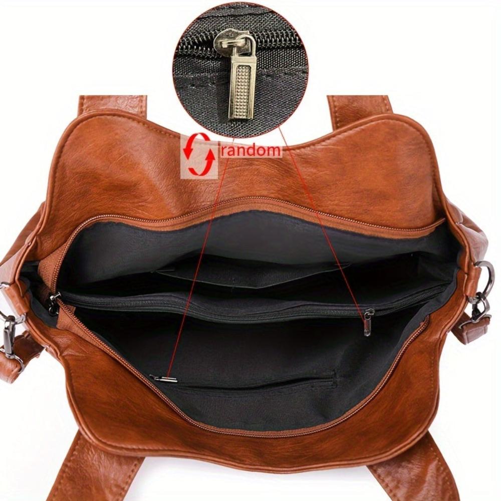 Soft Leather Shoulder Bag