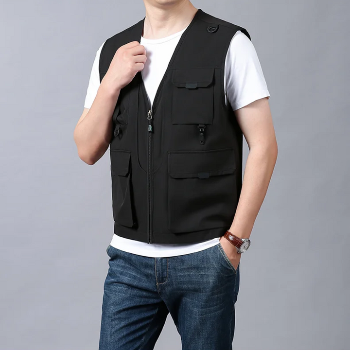 Multi-Pocket Cargo Vest