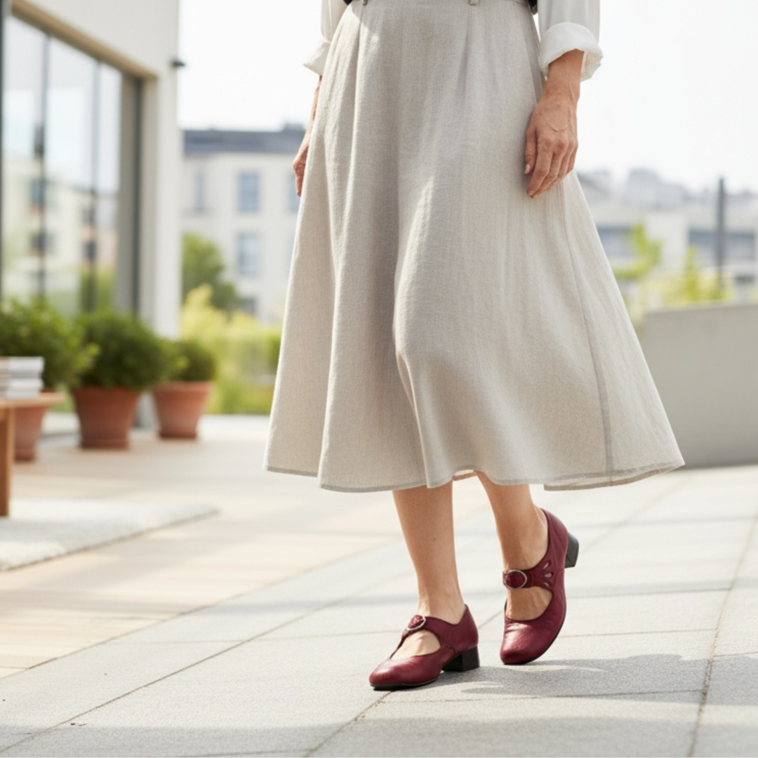Leather Court Shoes