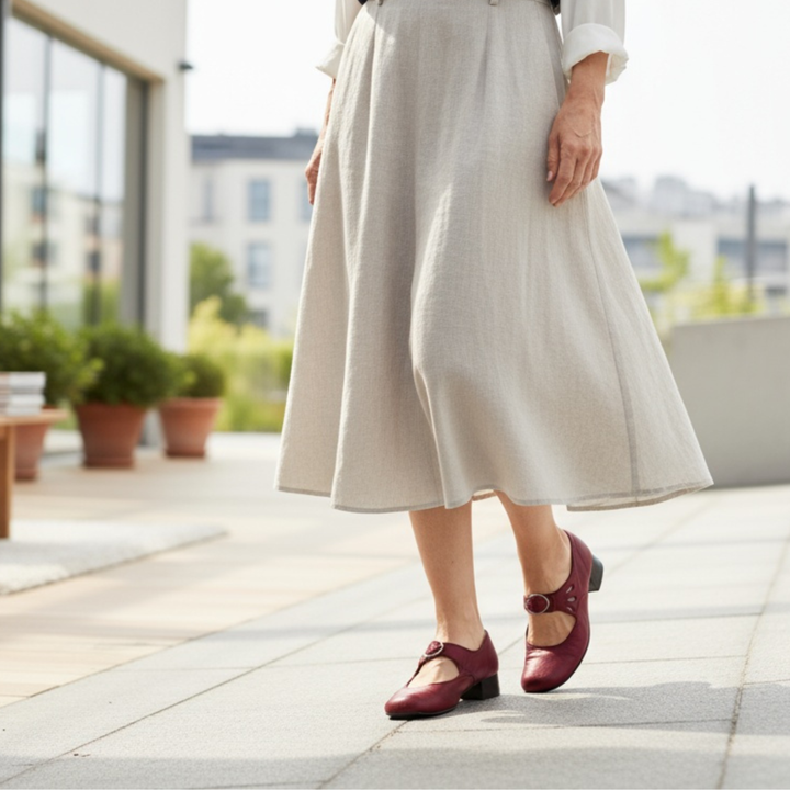 Leather Court Shoes