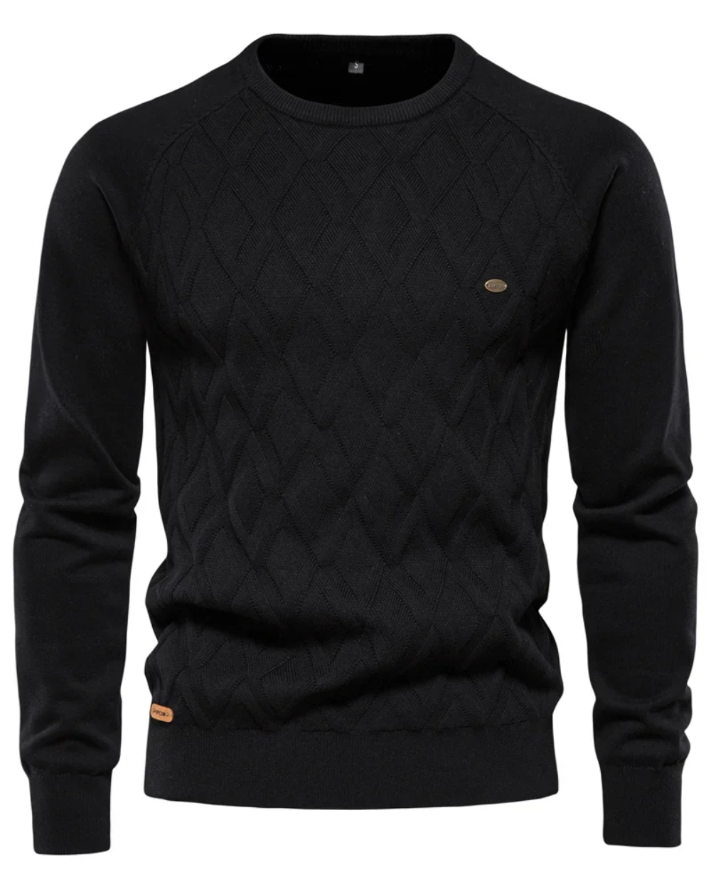 Men's Jumper With Checkered Design V2