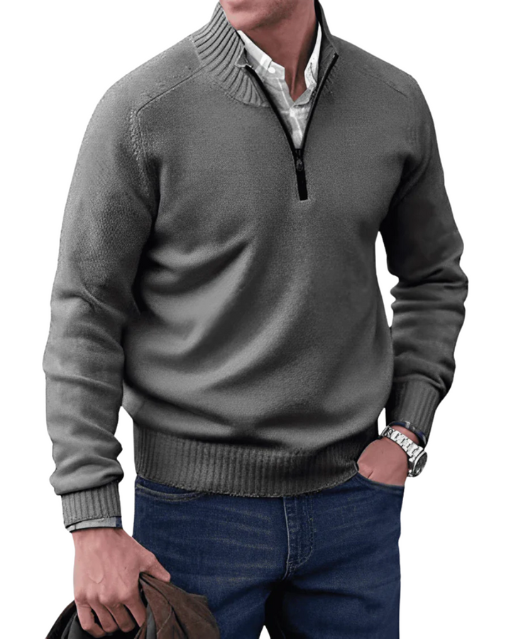 Casual Zip Jumper