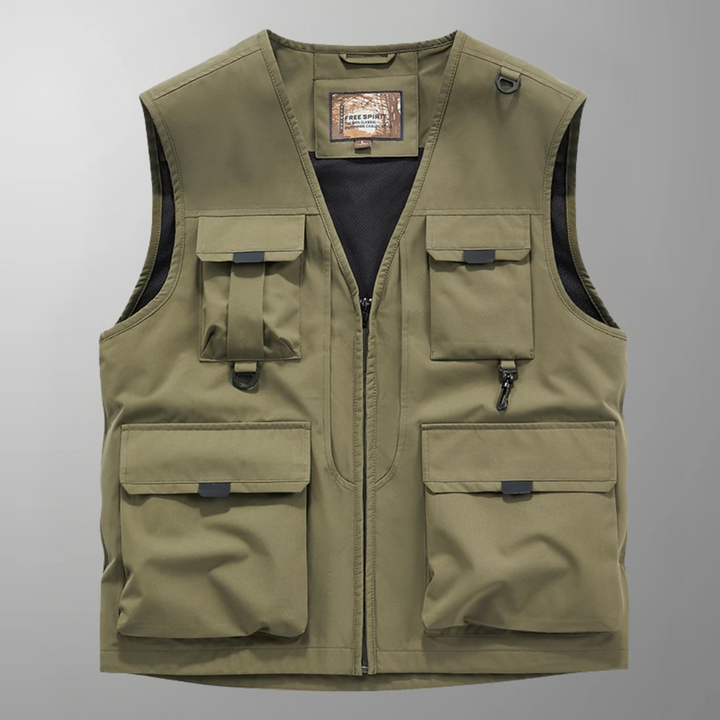 Multi-Pocket Cargo Vest