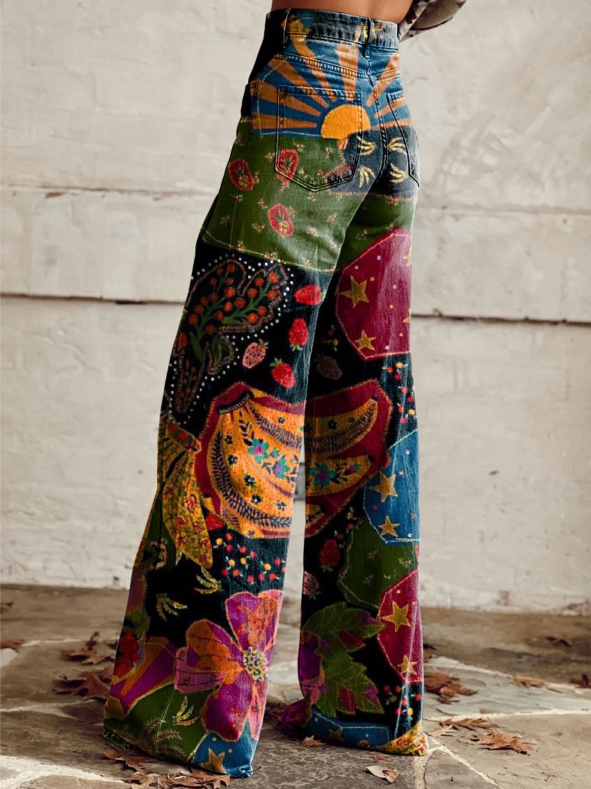 Clementine | Patchwork Jeans