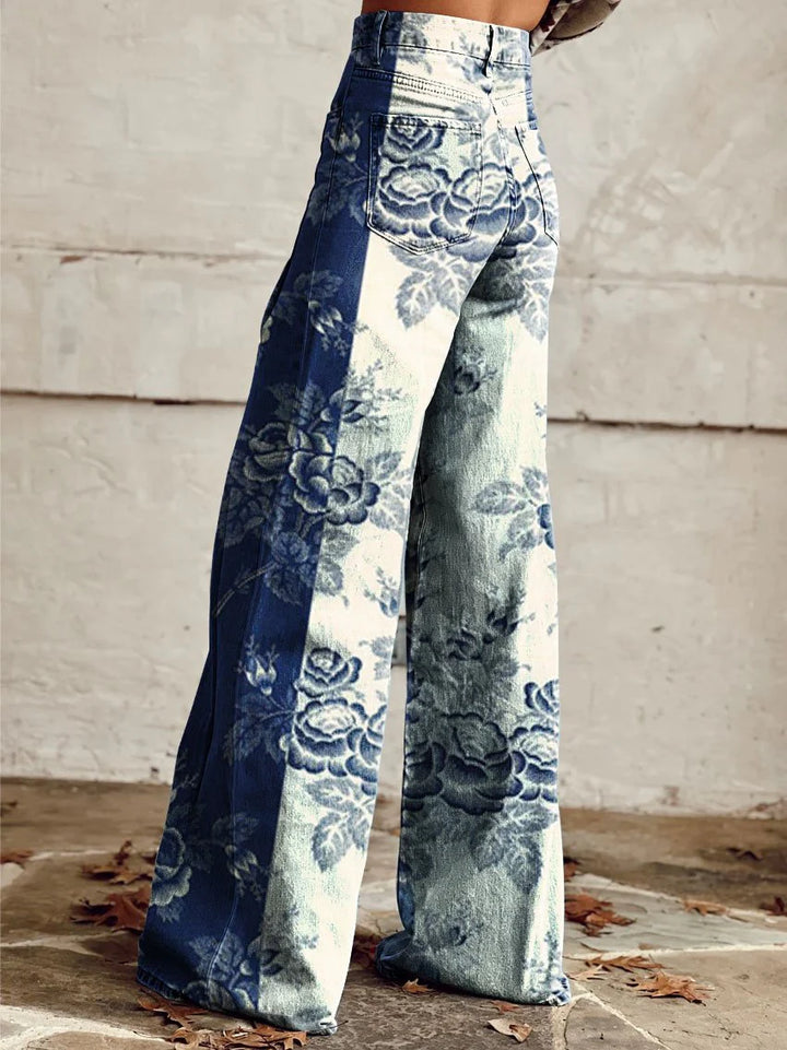 Imogen | Vintage Floral Jeans