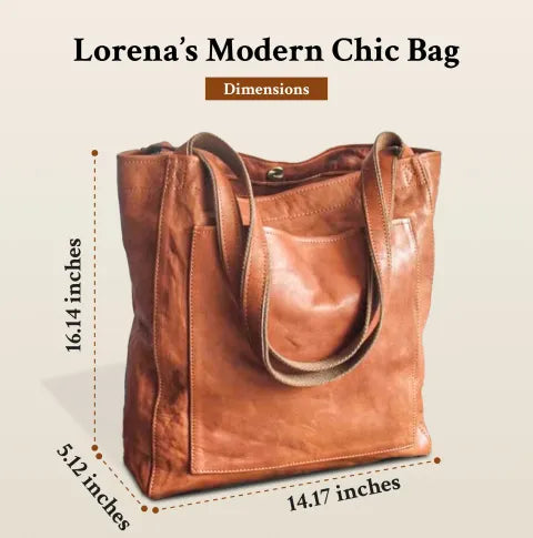 Classic Leather Tote Bag