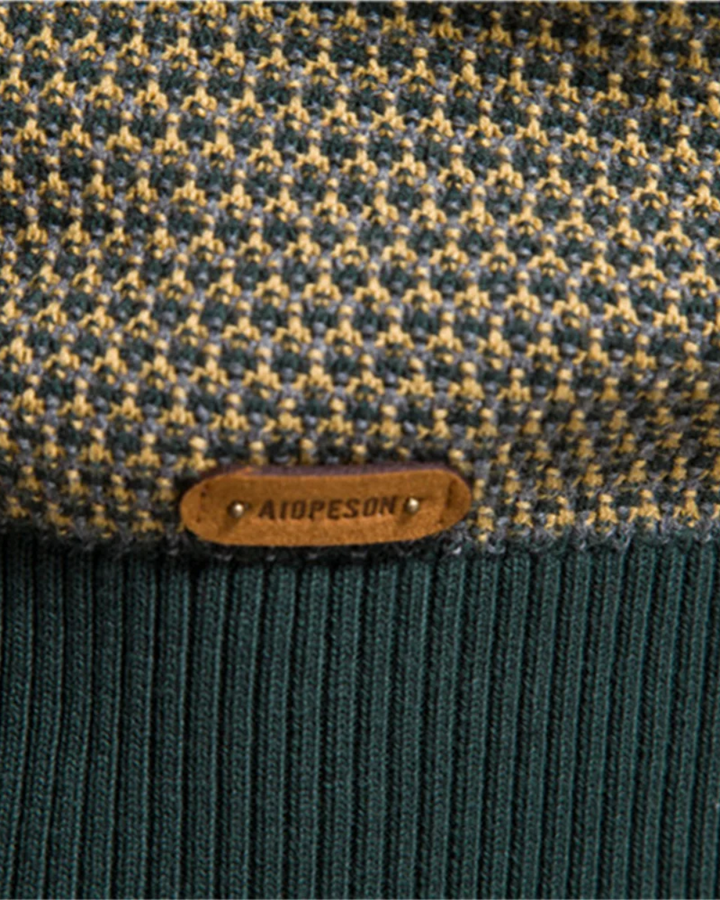 Men's Chequered Jumper