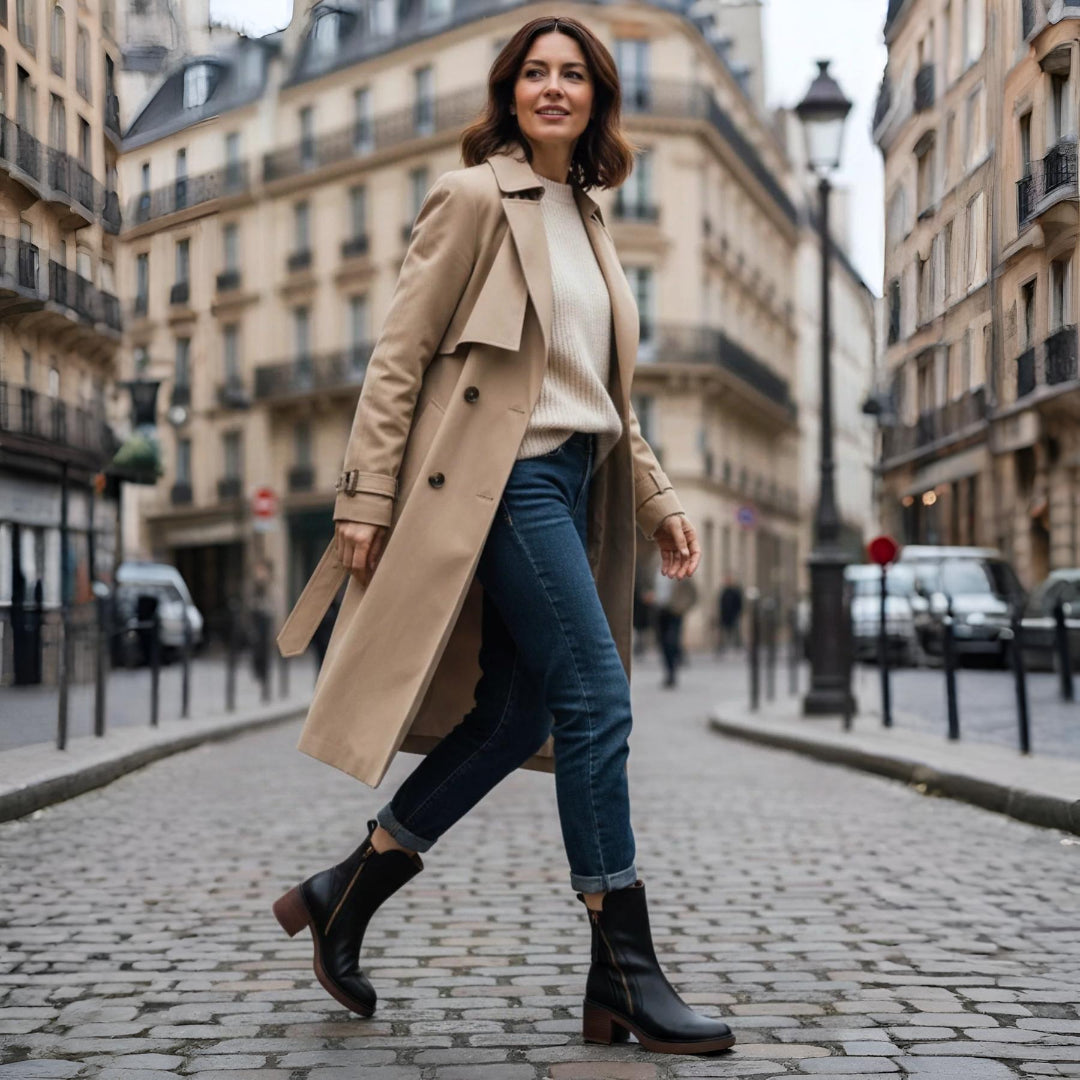 Leather Ankle Boots