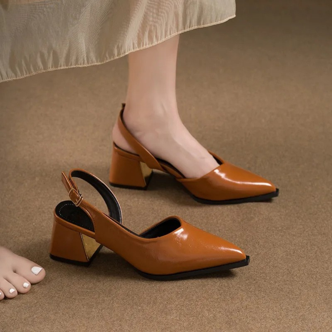 Comfort Leather Heels