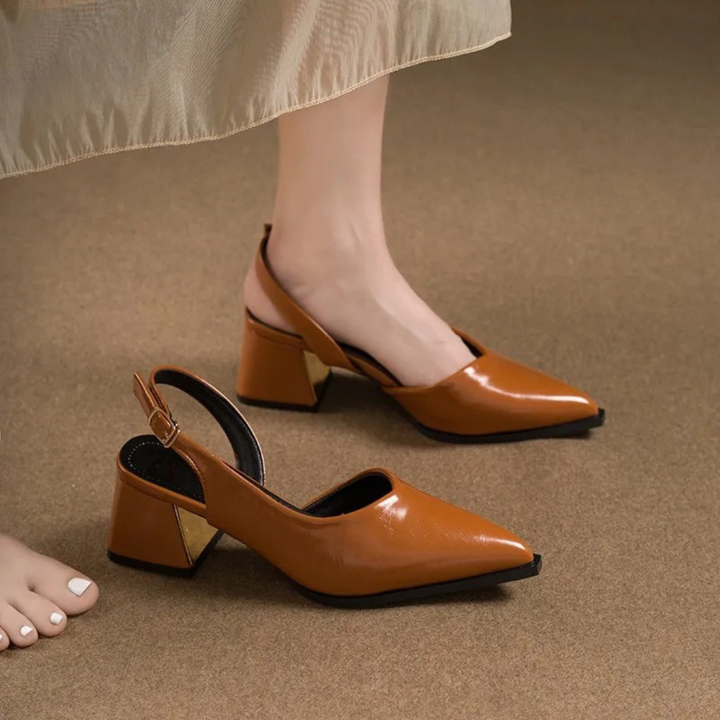 Comfort Leather Heels