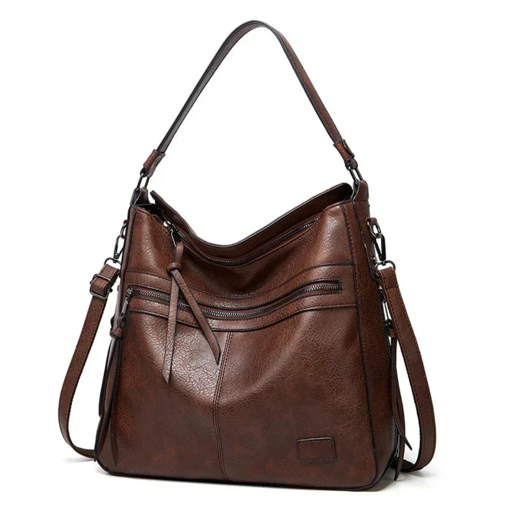 Soft Leather Hobo Bag