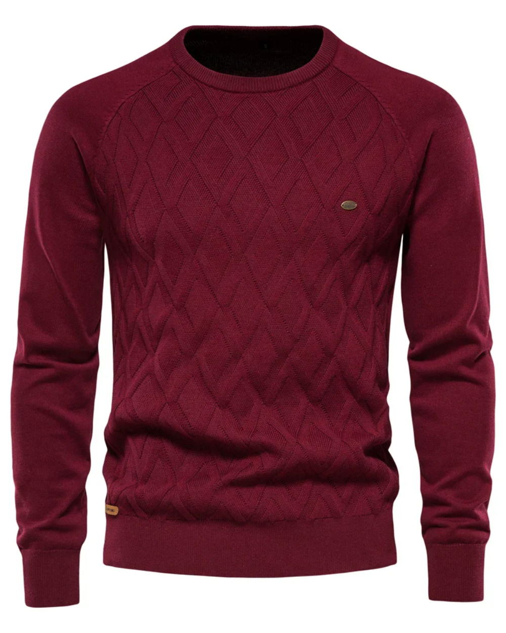 Men's Jumper With Checkered Design V2