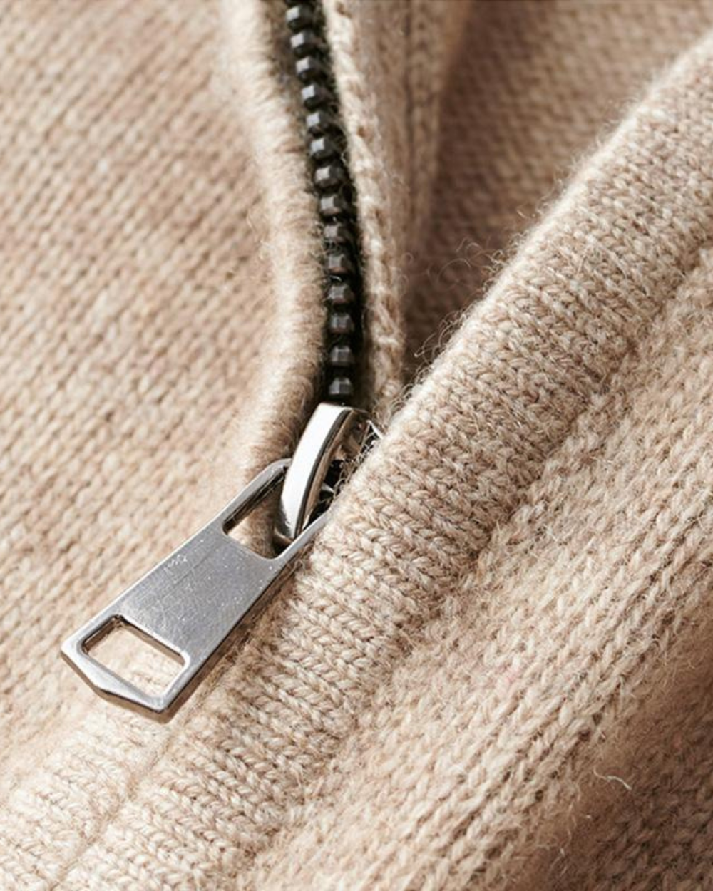 Elegant Zip Jumper