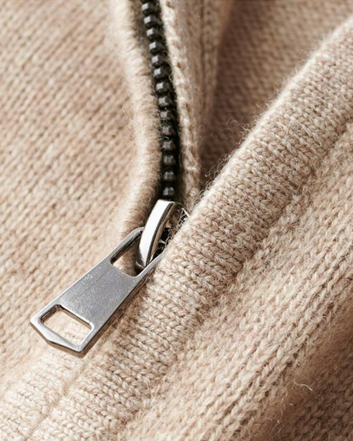 Elegant Zip Jumper