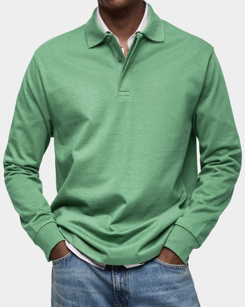 Classic Long Sleeve Polo