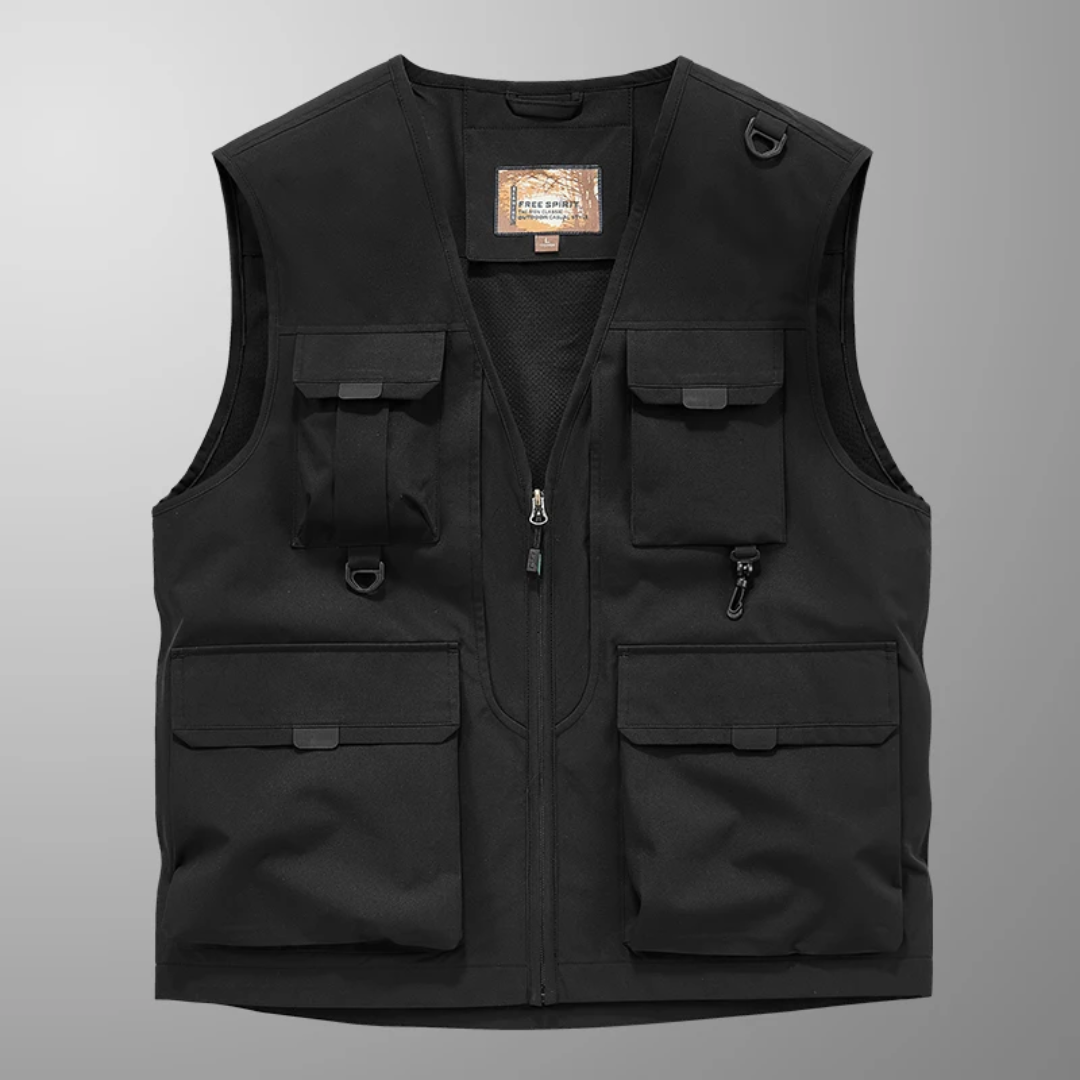 Multi-Pocket Cargo Vest