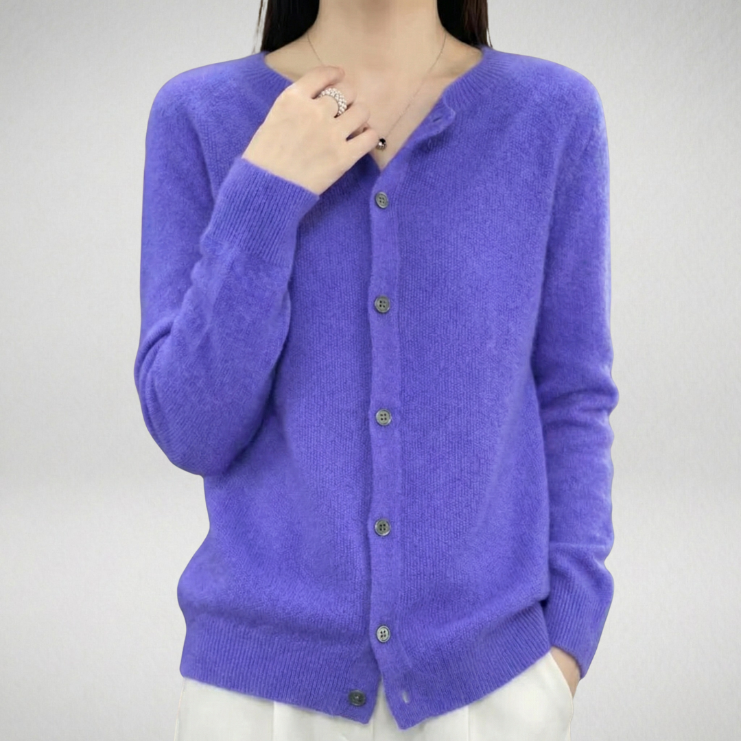 Isabelle | Cardigan cachemire col rond (kopie)