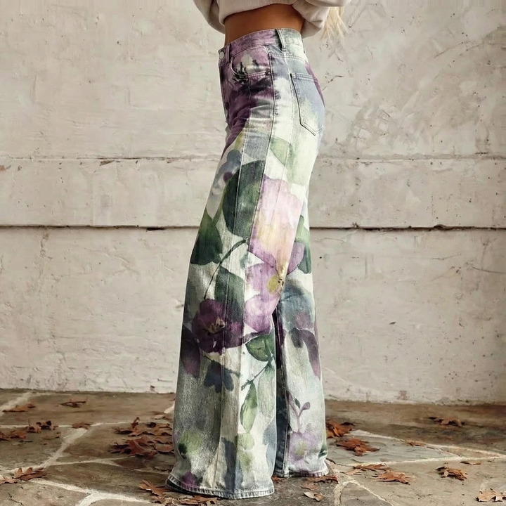 Rosalind | Garden Floral Jeans