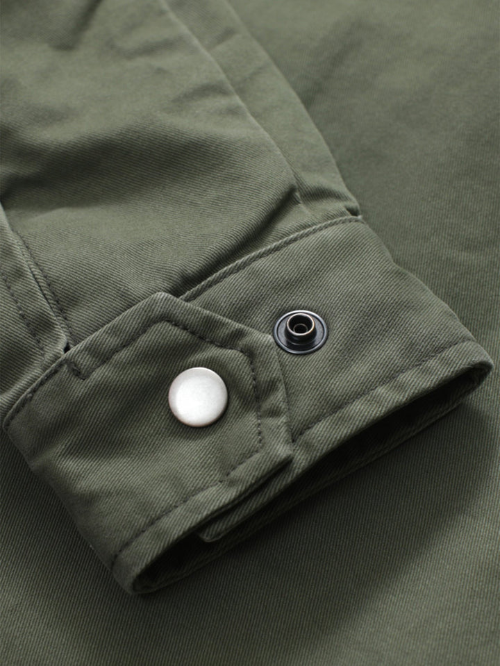 Vintage Cotton Zip Jacket