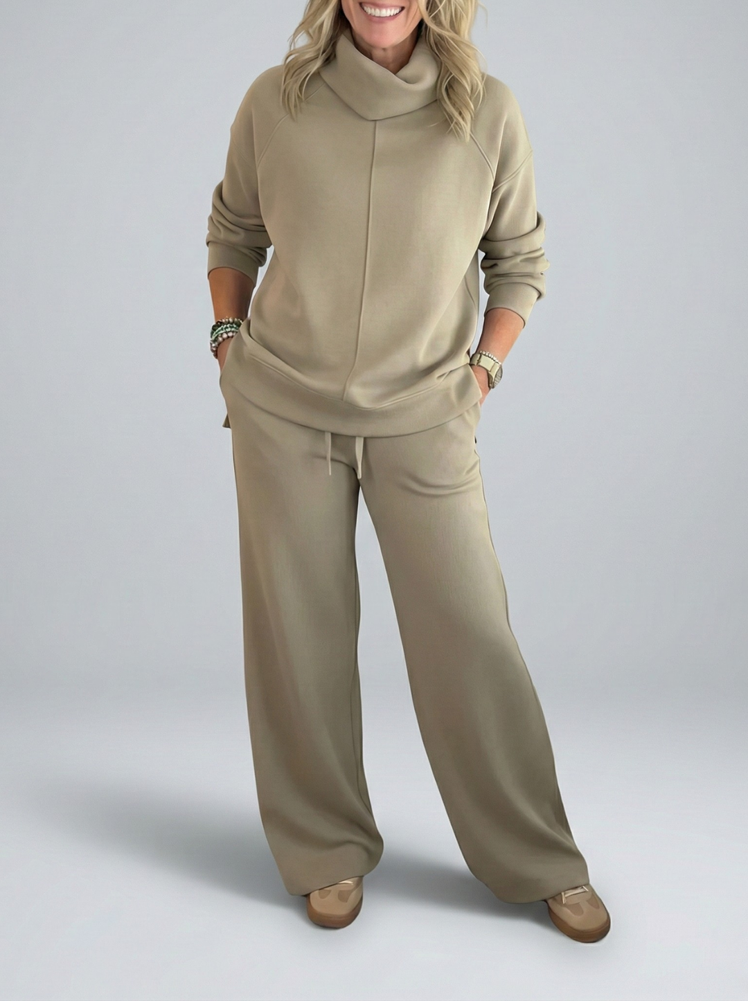 Soft Knit Two-Piece Set