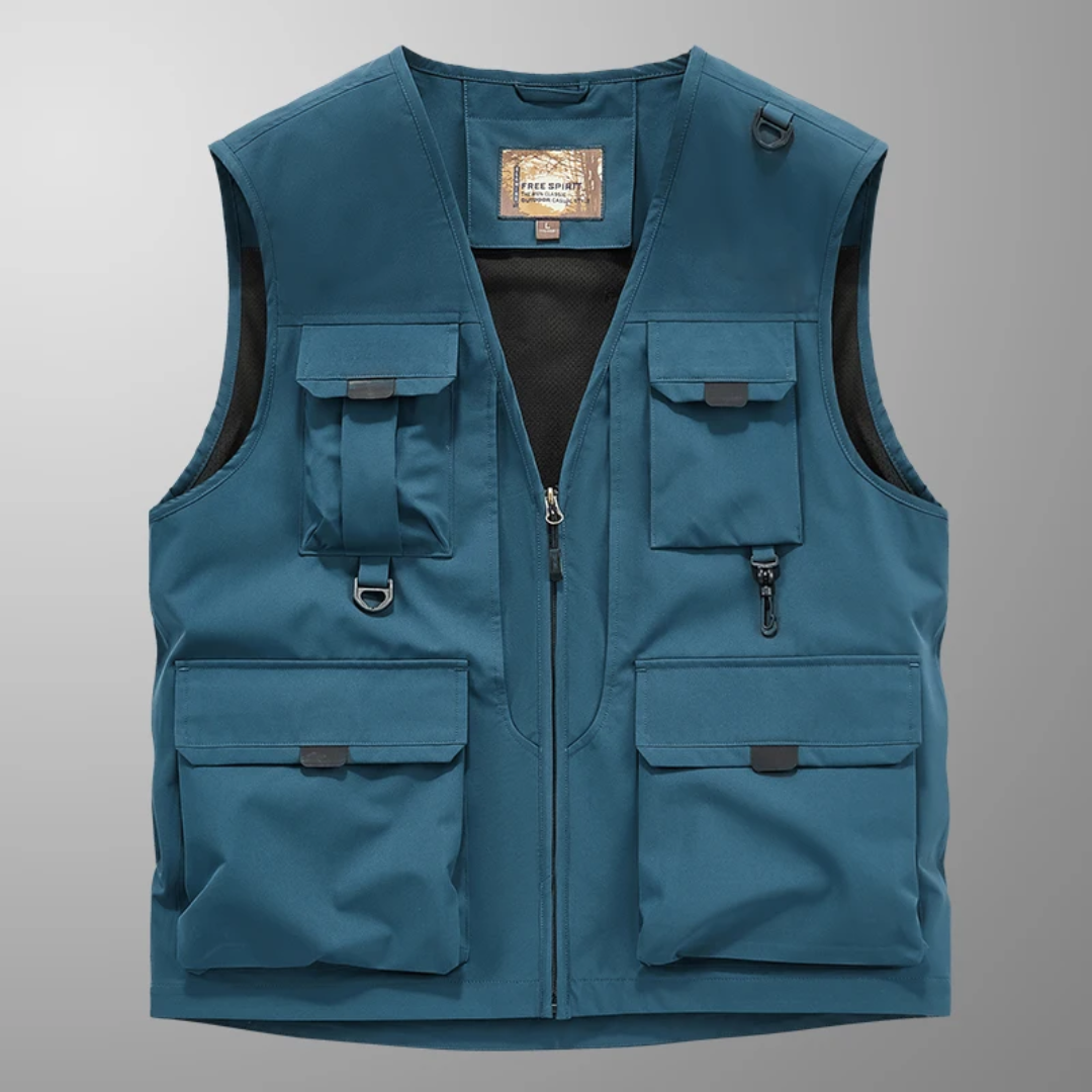 Multi-Pocket Cargo Vest