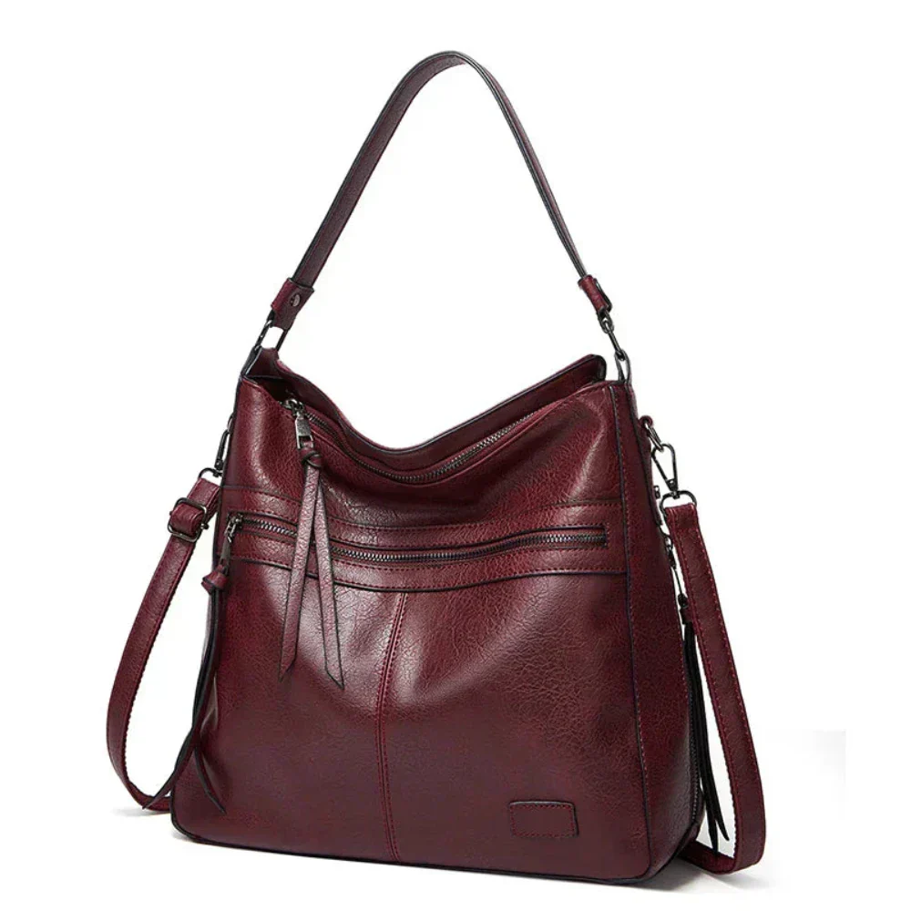 Soft Leather Hobo Bag