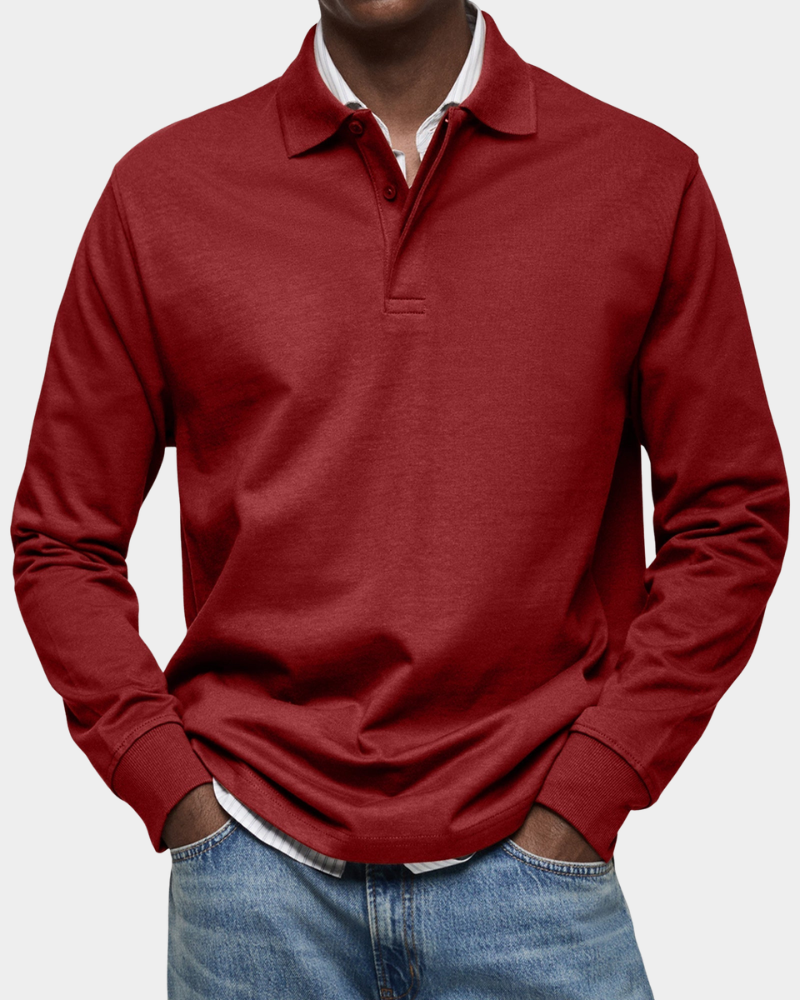 Classic Long Sleeve Polo