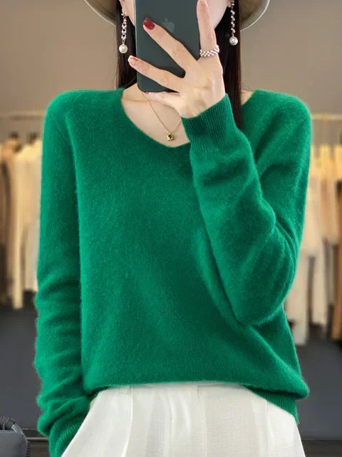 Elena | Pull cachemire col rond (kopie)