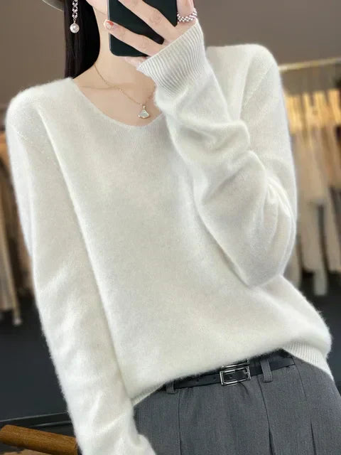 Elena | Pull cachemire col rond (kopie)